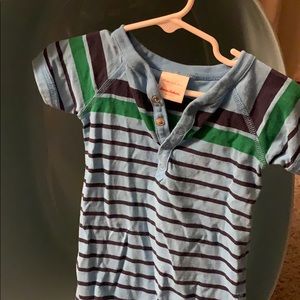 Hanna Andersson 12-18mo striped outfit